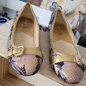 Michael Kors Snake Skin Flats